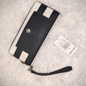 Michael Kors Wallet, Nautical/Navy/White, wristlet